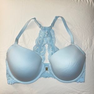 Gillian & O’Malley Ice Blue 38DD Bra front closure